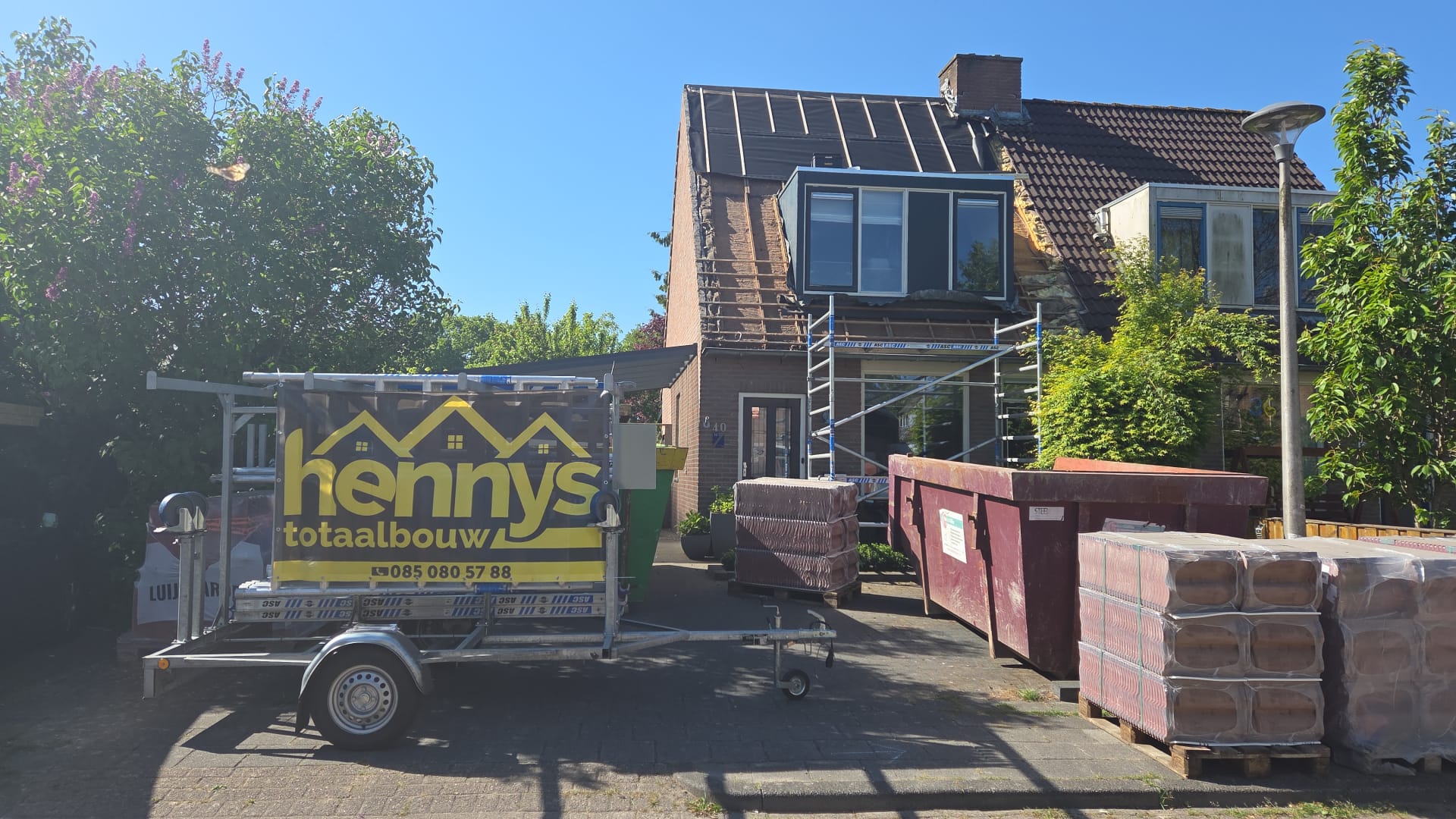 Dakspecialist Groningen aan het werk